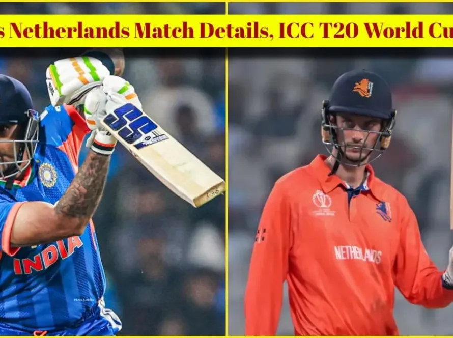 India vs Netherlands T20 World Cup 2026 match at Narendra Modi Stadium Ahmedabad