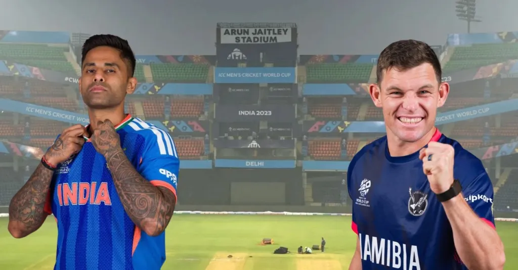 India vs Namibia