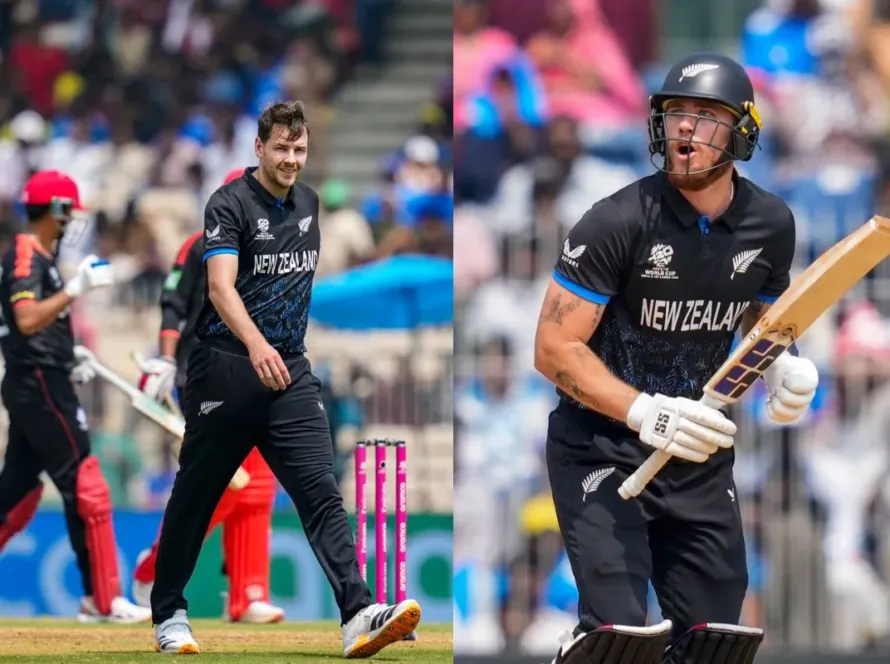 Glenn Phillips batting against Canada in New Zealand vs Canada T20 World Cup 2026 match
