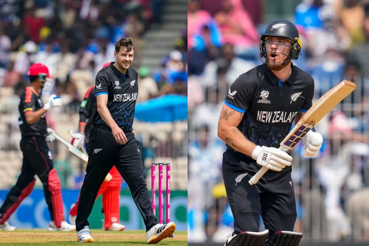 Glenn Phillips batting against Canada in New Zealand vs Canada T20 World Cup 2026 match