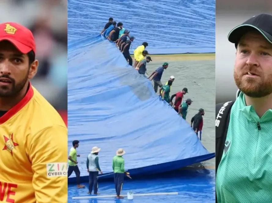 Zimbabwe players celebrating after tied Ireland vs Zimbabwe match in T20 World Cup 2026