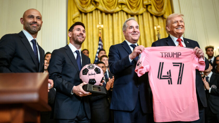 Lionel Messi, Donald Trump