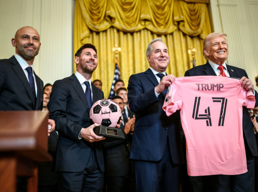 Lionel Messi, Donald Trump